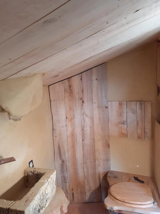 Maison Terre Les Cabanes De Fallot - Sauna Bain-Froid Piscine Naturelle L'isle-Bouzon المظهر الخارجي الصورة